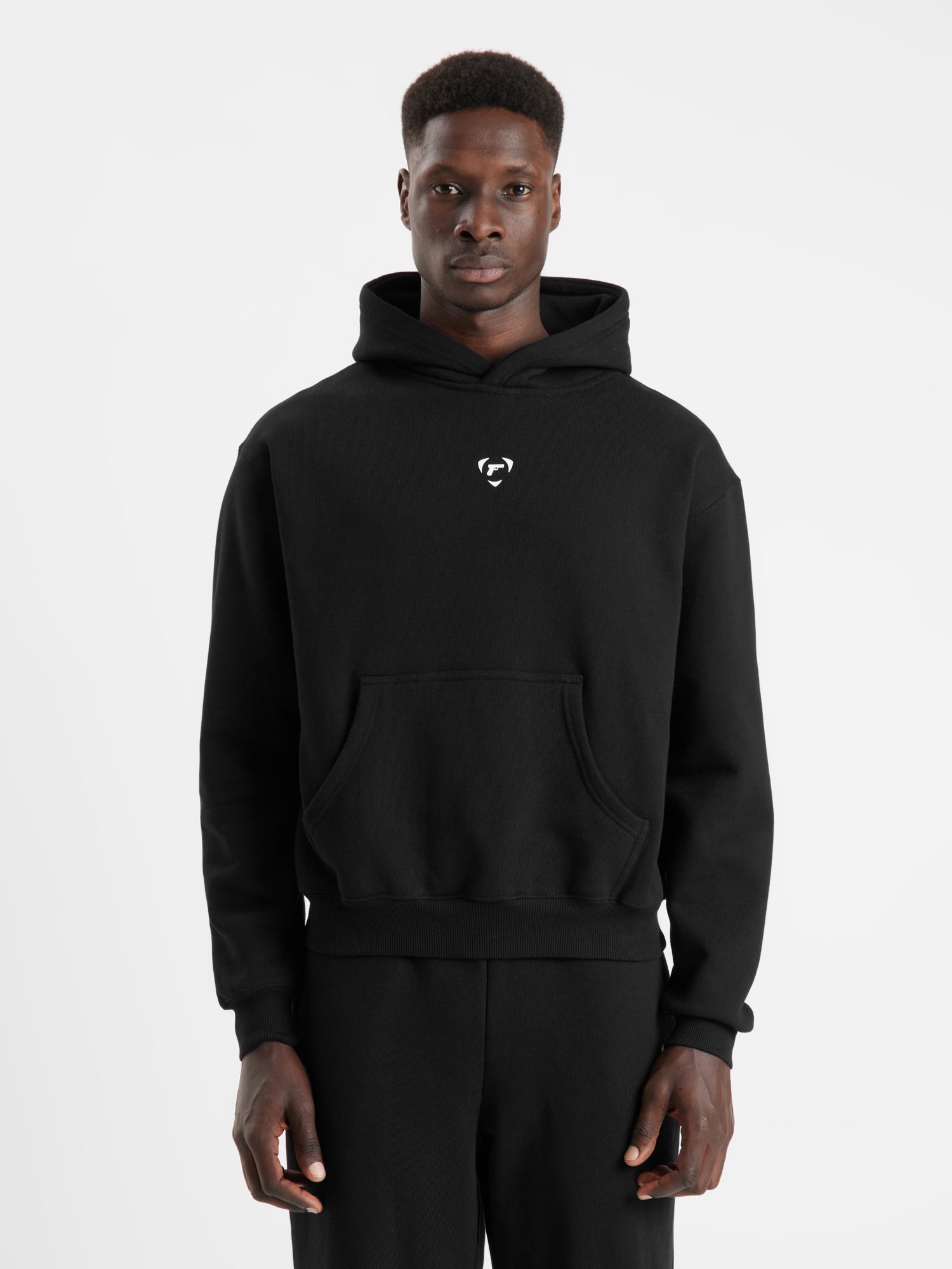 ATHLEZ DAILY COTTON HOODIE SCHWARZ