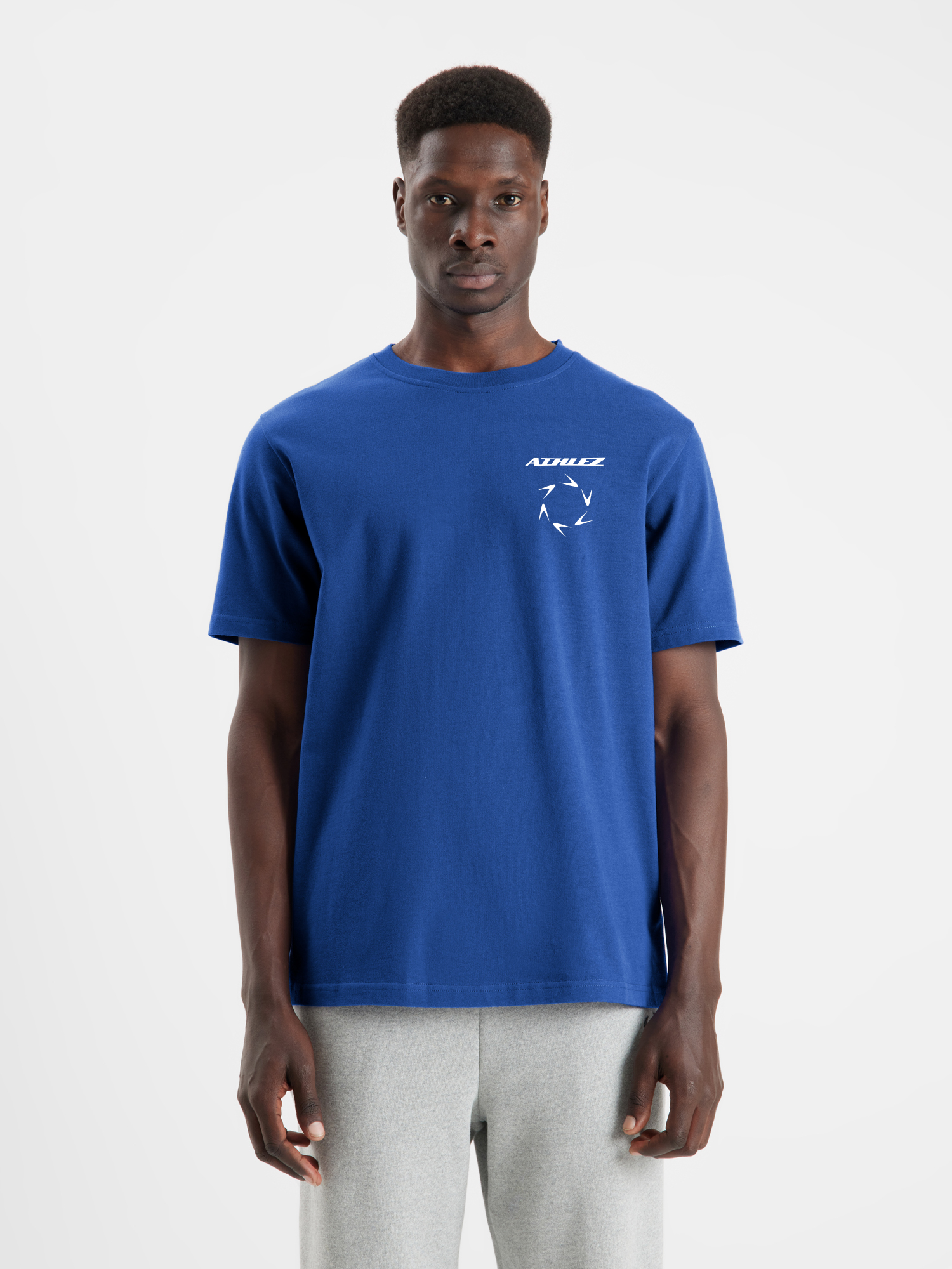 ATHLEZ RUNNING SHIRT REGULAR FIT BLAU